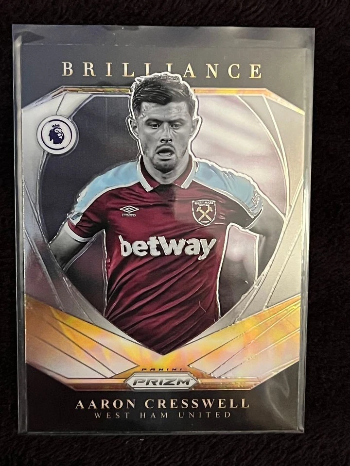 2021-22 PRIZM PREMIER LEAGUE BRILLIANCE AARON CRESSWELL WEST HAM UNITED - Image 1 of 1