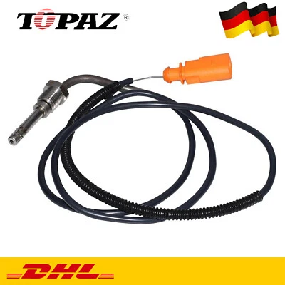 Capteur de Température des Gaz D'Échappement 2-polig pour VW Transporter T5 - Photo 1/4