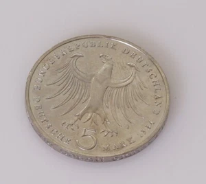 5 marcos alemanes moneda conmemorativa Felix Mendelsohn Bartholy 1809-1847 - Imagen 1 de 2