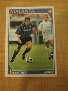 1991-91 Puntuación Carlos Alberto Bianchezi #24 Liga de Fútbol Italiana/Atalanta - Imagen 1 de 2