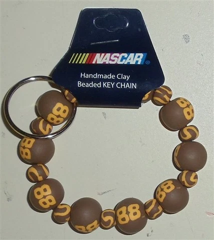 Pine Sports Nascar 88 Handmade Beaded Bracelet Keychain Cover