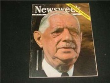 Newsweek June 10 1968 Showdown In France, DeGaulle                       ID:5342