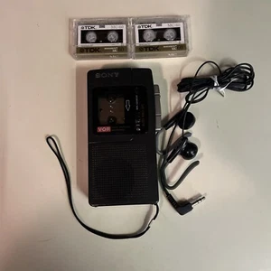 Vintage Sony M-550V Voice Recorder VOR Microcassette Corder **lesen** - Bild 1 von 7