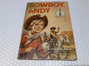 COWBOY ANDY 1959 HC Book Club Edition - Edna Walker Chandler, E Raymond Kinstler - Picture 1 of 10