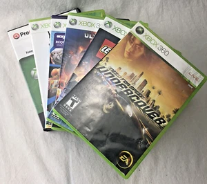XBOX 360 - (6 game Lot) Marvel vs Capcom/Lego/Need for Speed/Call of Duty/Party - Picture 1 of 6