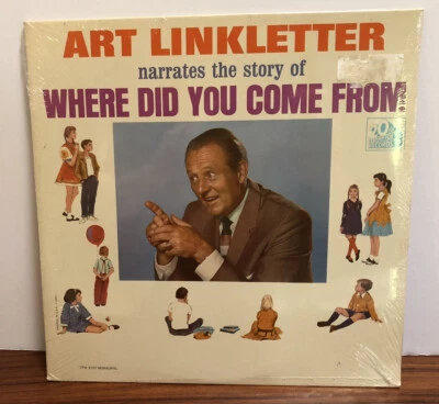 Art Linkletter - Where Did You Come From? LP SEALED TFM 3107 Monaural (1963) Foto 1 de 4