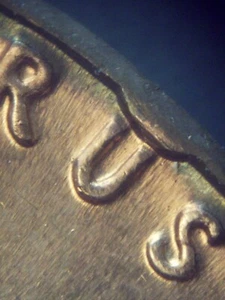 1963 P Cud Die Break On OBV BU Error Cent - Picture 1 of 5