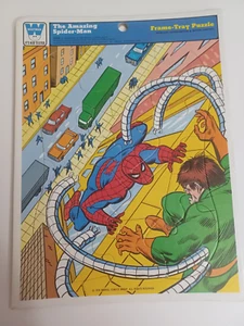 Whitman The Amazing Spiderman Frame Tray Puzzle #4535A - 1976 - Picture 1 of 1