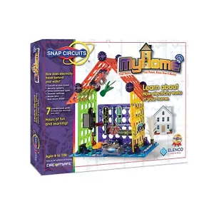 Elenco Snap Circuits My Home STEM Kit Build 34 Electric Circuit Projects - Picture 1 of 9