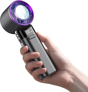 Portable Handheld Fan,Adjustable Mini 5000mAh Battery, Travel Camping Outdoor - Picture 1 of 7
