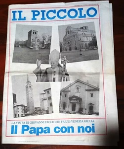 mx29 1992 Visita del Papa Giovanni Paolo II in Friuli Venezia Giulia - Foto 1 di 1