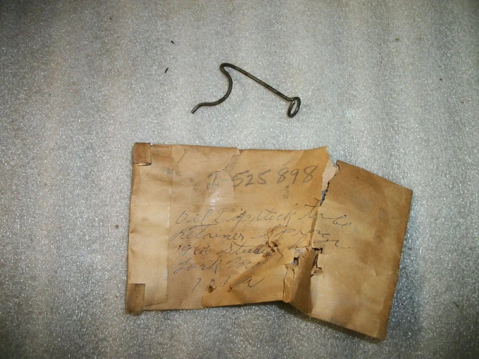 60 studebaker Lark oil dipstick tube retainer 525898 - Image 1 of 1