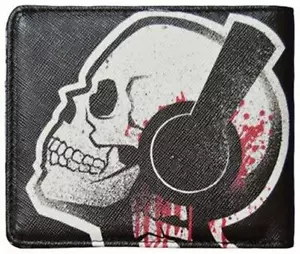 Akumu Ink - Cartera de hombre - Del Muerte - Tone Death Tattoo Skull - Imagen 1 de 3