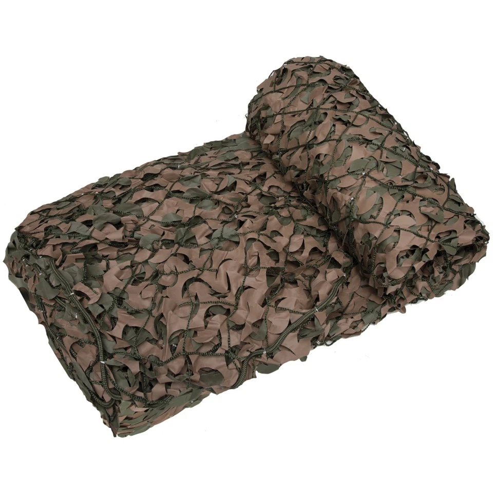 Premium Series Camouflage Military Spec Netting with Mesh Netting Attached - Image 1 of 4