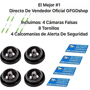 Camaras Falsas De Seguridad Sistema Vigilancia Para La Casa Fake Security Camera - Picture 1 of 24