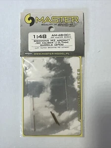 1/48 AM-48-01 AIR MASTER SERIES BROWNING M2 Aircraft .50 Caliber Barrels (2pcs) - Bild 1 von 1