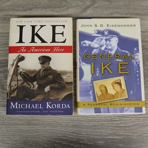 General Ike An American Hero History Personal Remembrance Hardback Book Bundle - Picture 1 of 11