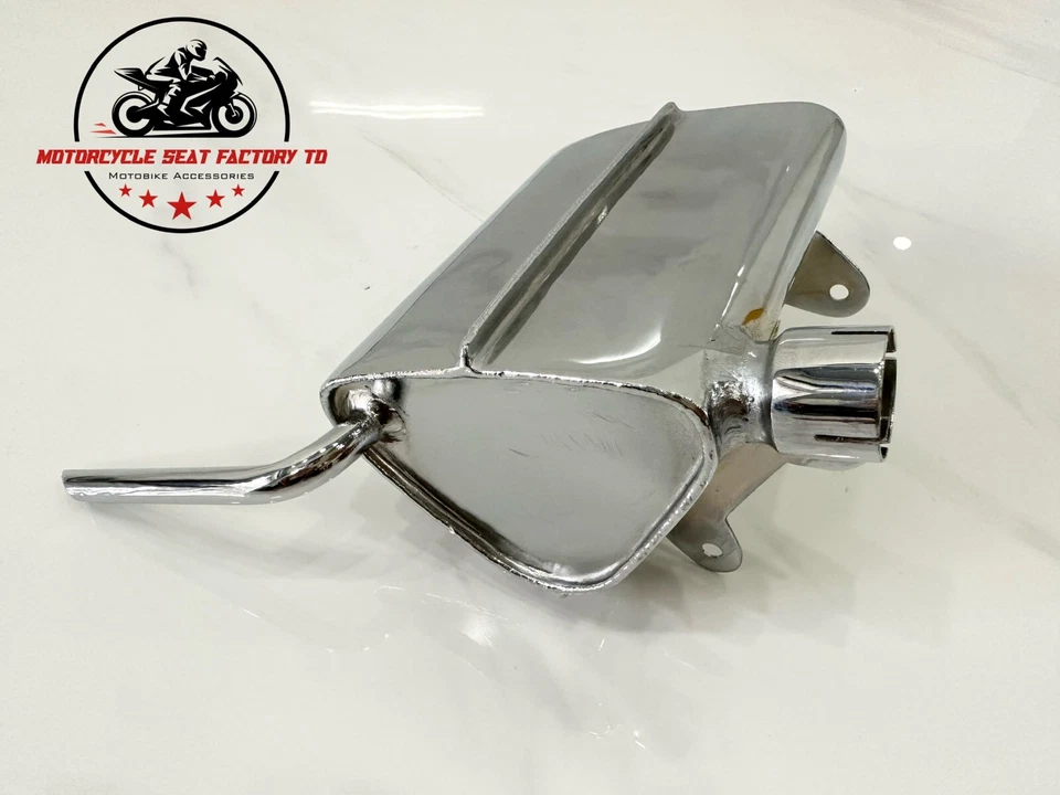 Silenciador de escape Honda Mini Trail Z50 Z50M acero cromo alta calidad Z50A Monkey. Foto 1 de 4