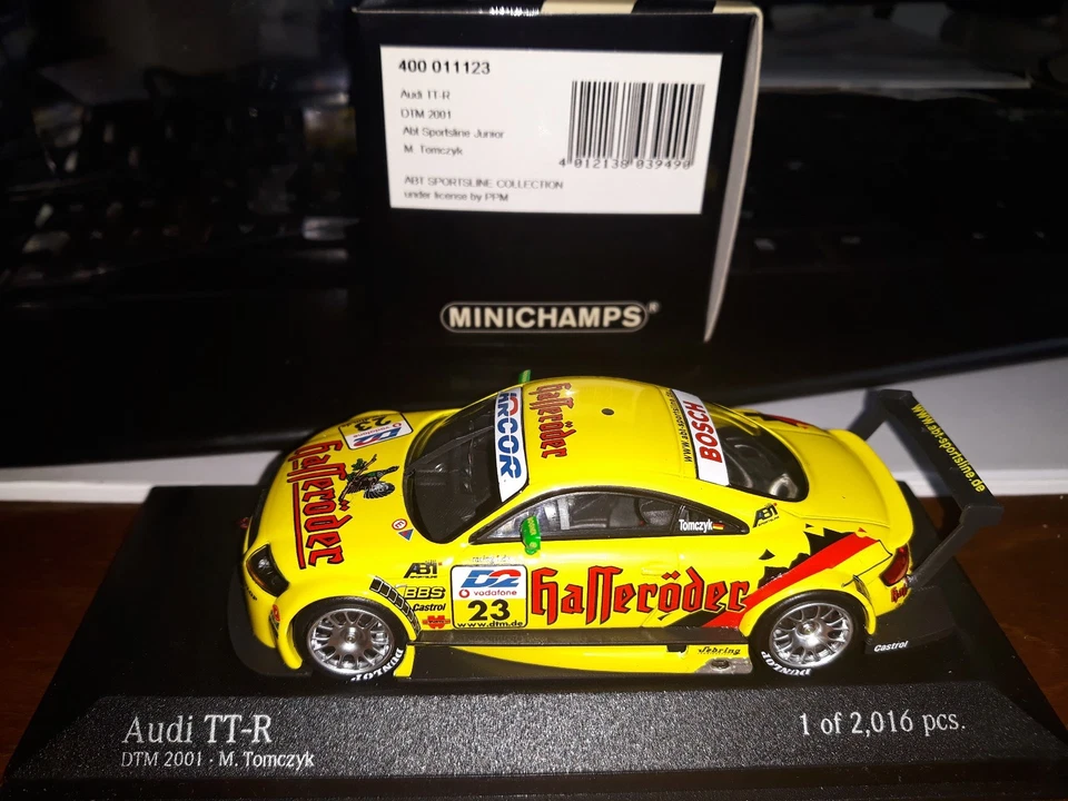 Minichamps 1/43 Audi TT-R #23 DTM 2001 Tomczyk  - Immagine 1 di 1