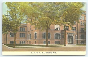 Postcard YMCA La Crosse Wisconsin - Picture 1 of 3