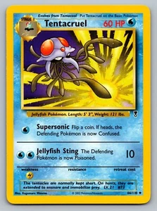 Pokemon TCG Legendary Collection Tentacruel #66 - Picture 1 of 2