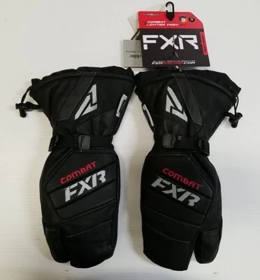 Новый FXR боя кожаный индекс перчатка мужской средний перчатки снегоход зима открытый - Изображение 1 из 2