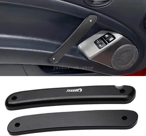 2x Aluminium Interior Door Pull Handle for Mitsubishi Eclipse & Spyder 2006-2012 - Picture 1 of 7