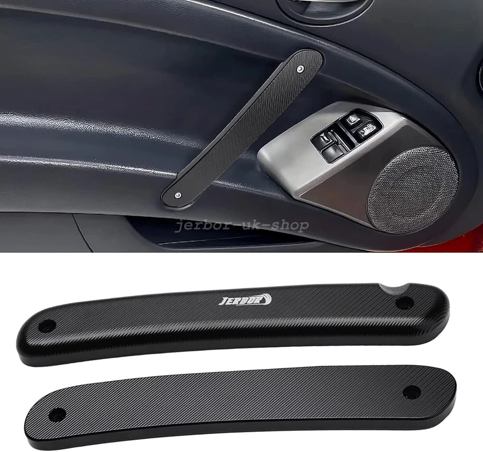 2x Aluminium Interior Door Pull Handle for Mitsubishi Eclipse & Spyder 2006-2012 - Image 1 of 4