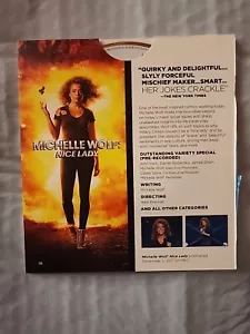 MICHELLE WOLF NICE LADY FYC EMMY DVD & FELIPE ESPARZA TRANSLATE THIS SPECIAL HBO - Foto 1 di 4