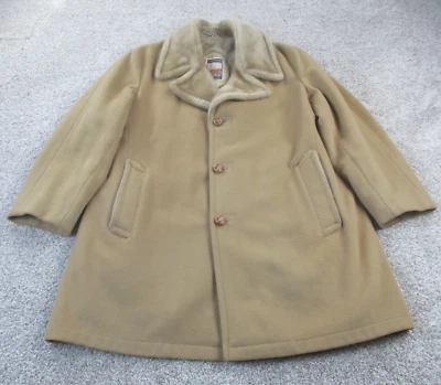 Abrigo Chaqueta De Colección Para Hombre Mighty Mac Out O Gloucester Para Hombre Grande Forrado Años 70 Usado en Excelente Condición Foto 1 de 4