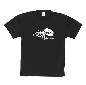 T-shirt Sunline SUW-15203DT à manches courtes noir Aori taille M (6560)