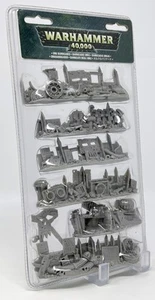 Games Workshop Warhammer 40k Ork Barricades & Walls Terrain Blister Pack SEALED - Picture 1 of 3