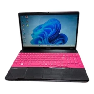 Sony VAIO 15.6" Laptop Windows 11 Pink Keyboard Used - Picture 1 of 4