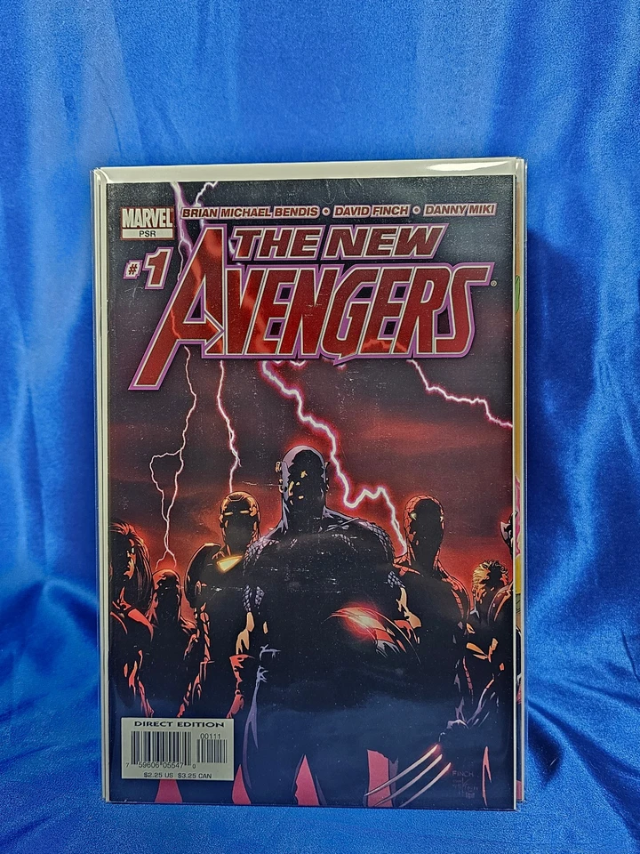 New Avengers  #1 - VF+ 8.5  2005 - Marvel - 1st App of Raft - Image 1 of 1