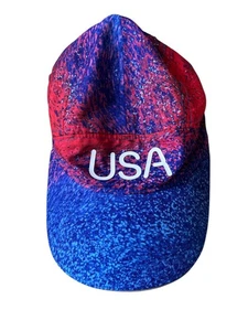 Nike Dri Fit Fly Cap Hat Unisex L/XL NWT USA Red Blue Adustable Lightweight - Picture 1 of 11