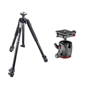 New Manfrotto MT190X3 Tripod + XPRO Q6 Ball Head - Picture 1 of 1