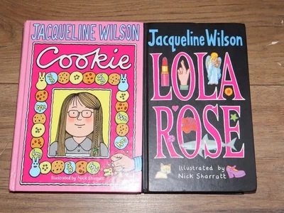 Cookie & Lola Rose Jacqueline Wilson Book Bundle x2 2003 & 2008 Hardcovers - image 1 of 4