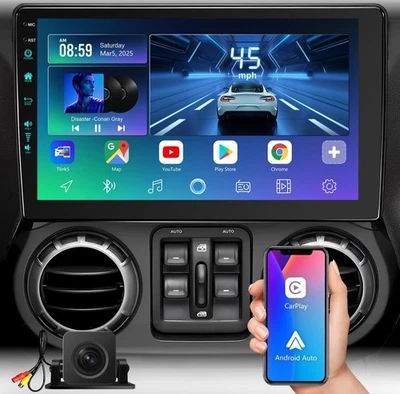 5G WiFi6(4Ram 64Rom) Car System for 10.2 Inch Jeep Wrangler/Patriot Radio,Upgrad - Image 1 of 4