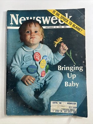 Sep 23 1968 Newsweek Magazine Baby Boom Dr Spock Communism USSR Russia Kremlin - Image 1 of 4