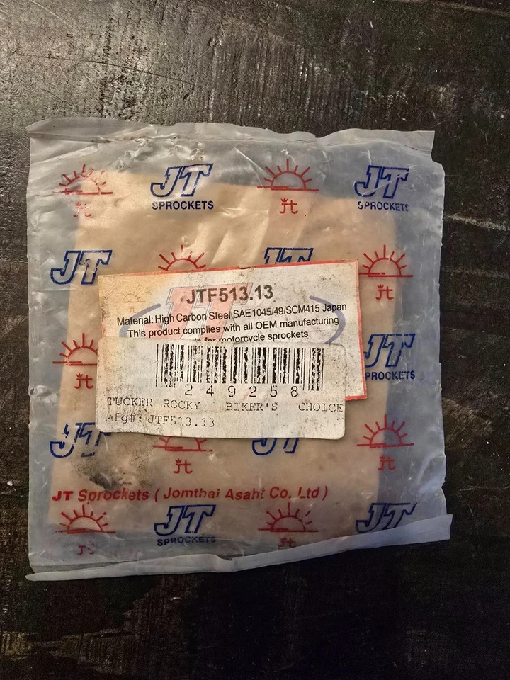 PIÑONES JT - 13 DIENTES - DELANTEROS - (TAMAÑO CADENA 530) - JTF513.13 Foto 1 de 1