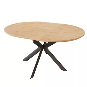 JieXi 43.2"-59.1" Extendable Dining Table Set for Family Kitchen, 4-6 Seater - Picture 1 of 19
