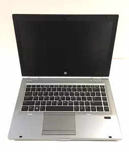 HP Elitebook 8470P C9Y33UP 14" Laptop/Intel i7-3520M/6GB RAM/180GB SSD/Win10 Pro - Picture 1 of 15