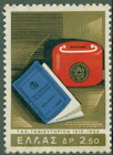 Griechenland #Mi894 postfrisch 1965 50 Jahre Post Sparkasse Sparkasse Buch [839]