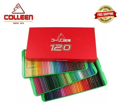 120 Color Pencils Box Set Colleen Drawing Coloring Art Painting Book for Gift - Image 1 of 4