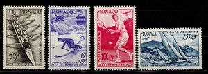 Monaco timbre PA N° 32 à 35 Neuf ** / MNH. - Imagen 1 de 1