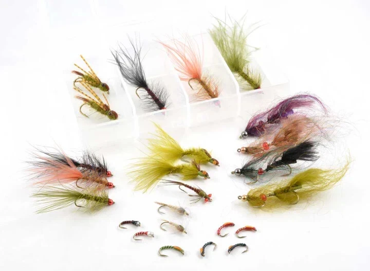 Rainy's Signature Stillwater Fly Surtido 24 piezas con caja divisoria de plástico Foto 1 de 2