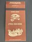 Vintage Nevada Matchbook: “Rockabilly’s Saloon And Dance Hall” Las Vegas, NV