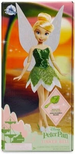 DISNEY - TINKER BELL CLASSIC DOLL WITH BRUSH BRAND NEW IN BOX - Picture 1 of 3