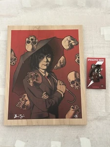 APOCALYPSE SUITE Pin Estampado Giclee Brian Ewing Gerard Way MCR My Chemical Romance - Imagen 1 de 1