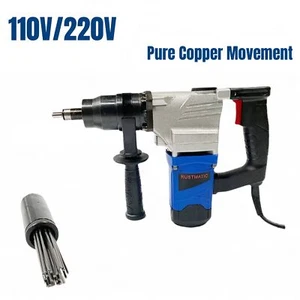 Electric Needle Scaler Needle Derusting Gun Marine Portable Rust Removal Tool - Afbeelding 1 van 18